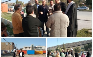 جانمایی مکان جدید برای ساکنین در کانکسهای اسکان موقت در فضاهای سبز و پارکهای شهرستان