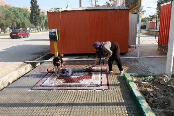 آخرین وضعیت زندگی مردم زلزله زده سرپلذهاب در آستانه سال نو + عکس