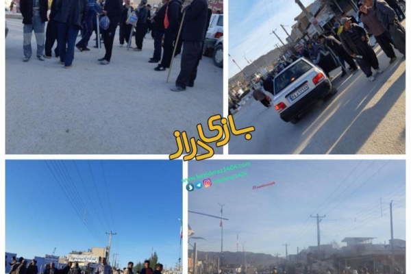 تردد سخت خانواده های سرپلذهابی در چهارراه احمد ابن اسحاق(ره)