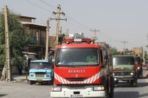 آمادگی آتش‌نشانی سرپلذهاب در مواجهه با حوادث احتمالی چهارشنبه ‌سوری