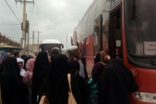 اعزام دو کاروان زیارتی از شهرستان سرپل ذهاب به مشهد مقدس