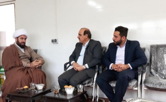 دیدار رئیس اداره تعزیرات حکومتی سرپل ذهاب با امام جمعه شهرستان
