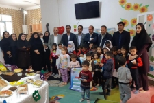 مراسم گرامیداشت هفته سلامت در مهدهای کودک شهرستان سرپل ذهاب 