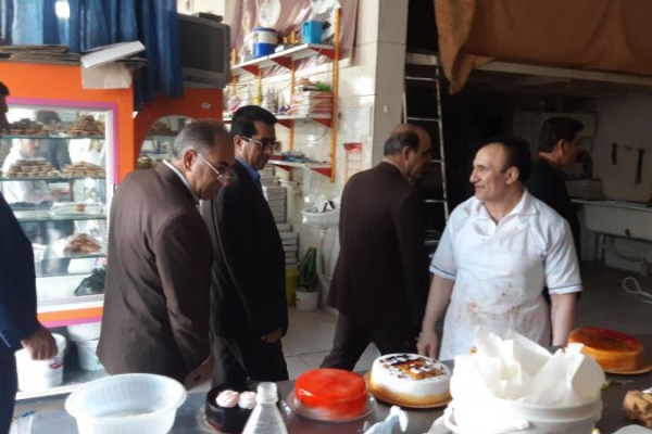 دربازرسی مشترک  یک واحد قنادی پلمپ و ۵ واحد به مبلغ ۱۸ میلیون ریال بعلت تخلف در سرپل ذهاب جریمه شدند