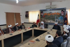 دیدارامام جمعه سرپل ذهاب و جمعی ازروحانیون شهرستان با فرماندهی جدید سپاه ناحیه سرپل ذهاب 