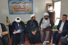 نشست شورای زکات شهرستان سرپل ذهاب با حضور امام جمعه و روحانیون و طلاب منطقه برگزار شد