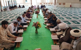 برگزاری مراسم جزءخوانی قرآن کریم درشهرستان سرپل زهاب 