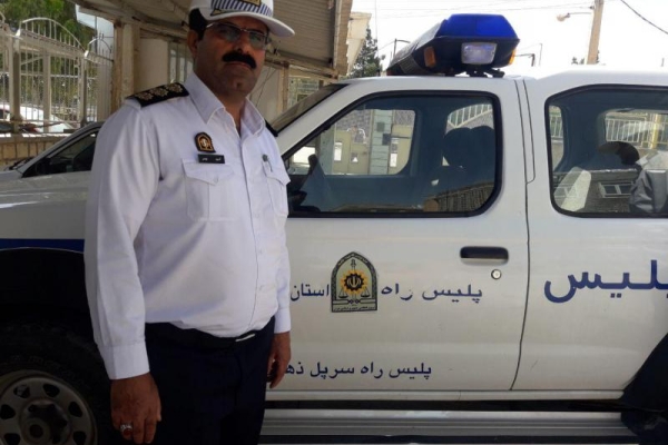 مرگ جوان 33 ساله  سرپل ذهابی بر اثر تصادف خودرو سواری پراید در سه راهی ریجاب