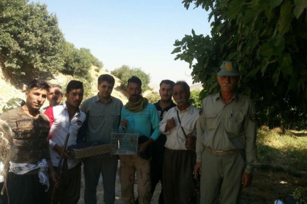 دستگیری شکارچیان غیر مجاز در شهرستان