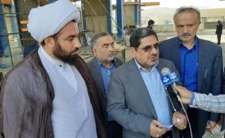 ساخت حرم احمدابن اسحاق سرپلذهاب از سرعت مناسبی برخوردار است /پیشرفت فیزیکی ۵۰ درصدی ساخت حرم 