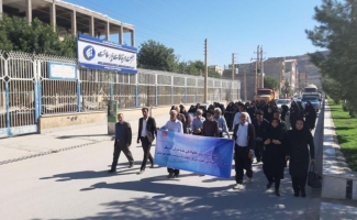 برگزاری همایش پیاده روی سالمندان شهرستان