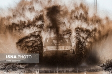 پیست آفرود کرمانشاه را باران شست!