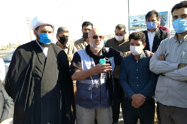 آغاز عملیات اجرایی ساخت کانال آبرسانی اراضی کشاورزی در شهرستان
