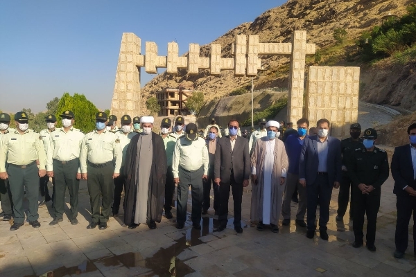 میهمانی لاله ها در گلزار شهدای شهرستان سرپلذهاب