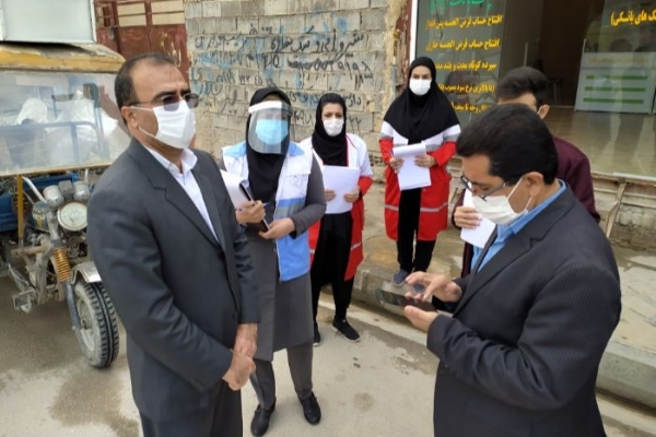 بازدید فرماندار شهرستان از طرح سلامت شهید قاسم سلیمانی در شهرستان