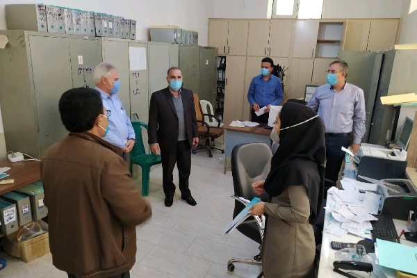 بازدید سرزده معاون سیاسی امنیتی فرمانداری سرپل ذهاب از ادارات ، بانکها و دفاتر پیشخوان در شهرستان سرپل ذهاب