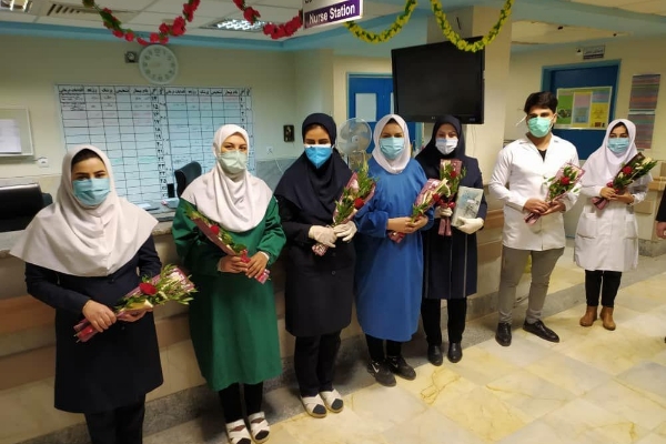 تقدیر از جهادگران سلامت جامعه در گرامیداشت روز پرستار