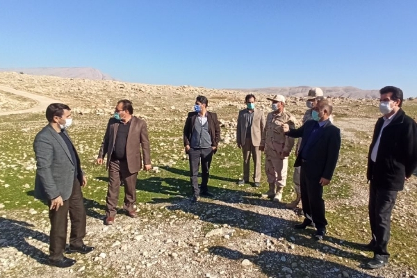 بازدید معاون سیاسی امنیتی فرمانداری از روستاهای مرزی شهرستان