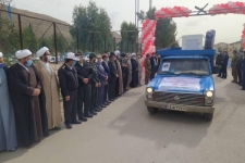 اهدای ۱۸۹ سری جهیزیه به زوج‌های جوان با مشارکت من اون صدای نزاسا و خیرین منطقه