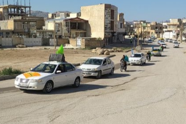 کارناوال خودرو بمناسبت ولادت با سعادت امیرالمومنین (ع) در سرپل ذهاب