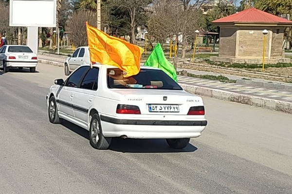 برگزاری کارناوال خودرو بمناسبت ولادت حضرت علی  (ع) در سرپل ذهاب