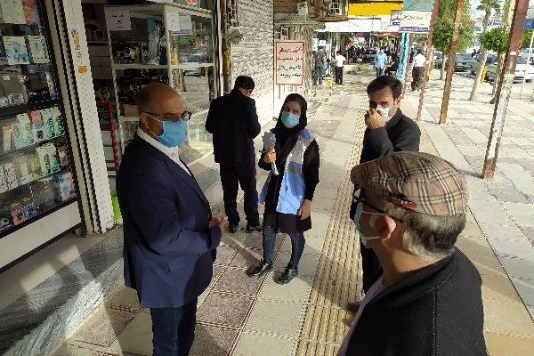 تعطیلی بازار سرپلذهاب در راستای اجرای دستورالعمل ستادملی مبارزه با کرونا