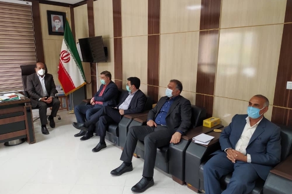 دیدار معاون دهیاری ها،سازمان شهرداری های کشور در دفتر فرماندار شهرستان سرپلذهاب