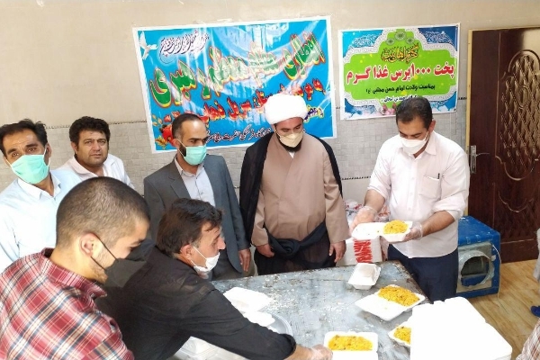 پخت و توزیع غذای گرم در سرپل ذهاب