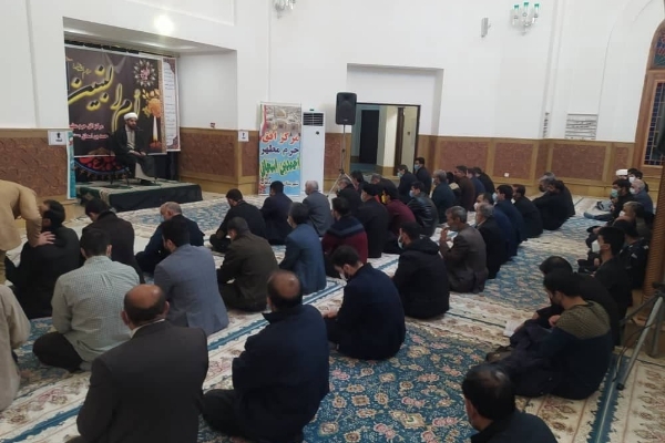 ​مراسم سوگواری وفات حضرت ام البنین (س) در بقعه متبرکه ا حمد ابن اسحاق (‌ره)