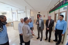 بازدید سرزده فرماندار سرپل ذهاب از ادارات شهرستان