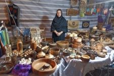 برپایی نمایشگاه صنایع دستی و سوغات شهرستان در موکب های اربعین حسینی