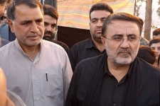 بازدید استاندار کرمانشاه ، نماینده مردم در مجلس شورای اسلامی و فرماندار سرپل‌ذهاب از موکبهای خدمت به زائرین در شهرستان