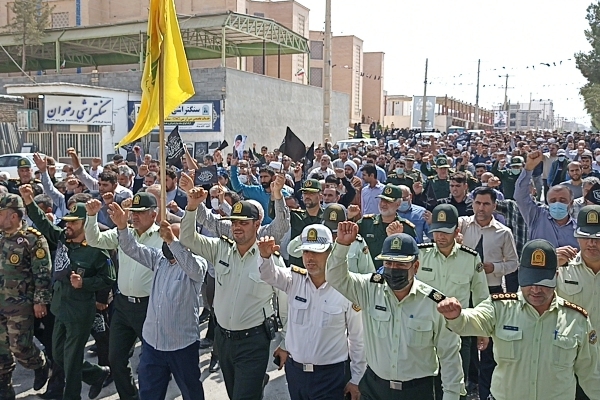 محکومیت خرابکاری های اخیر اغتشاش گران در راهپیمایی مردم سرپل‌ذهاب