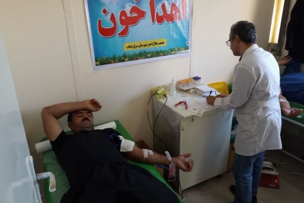 مرکز خونگیری شهرستان سرپلذهاب افتتاح شد