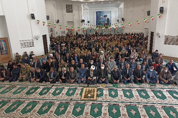 آیین عبادی سیاسی نماز جمعه در سرپل ذهاب برگزار شد