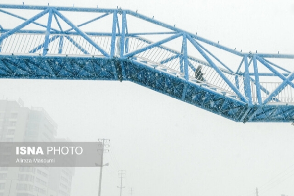 بارش برف و باران در بیشتر استان‌ها/ کاهش دما تا ۸ درجه‌ در غالب نقاط کشور