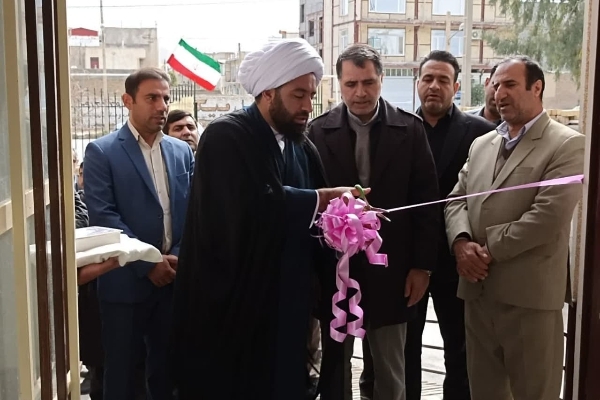 افتتاح دو طرح عمرانی و خدماتی در شهرستان