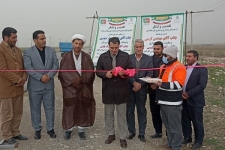 افتتاح آسفالت راه مواصلاتی روستایی در شهرستان سرپل ذهاب به مناسبت هفتمین روز دهه فجر