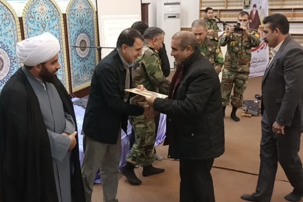 دیدار فرمانده و کارکنان تیپ۷۱ پادگان ابوذر سرپلذهاب با امام جمعه و فرماندار این شهرستان