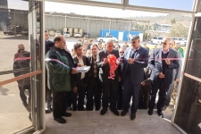 افتتاح کارخانه آرد میخ بر در شهرک صنعتی شهرستان سرپل ذهاب