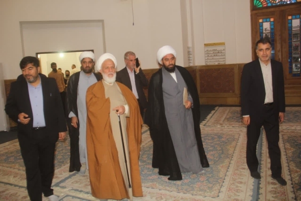 ورود آیت الله محمدی عراقی نماینده مردم استان کرمانشاه در مجلس خبرگان رهبری به شهرستان سرپل ذهاب