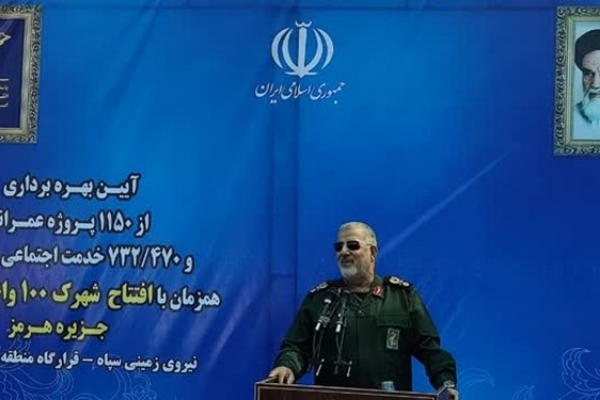 سردار پاکپور:‌ راهبرد ما در اجرای پروژه‌های عمرانی چند وجهی بودن امنیت است/ عصبانیت دشمن از اقتدار ملت ایران