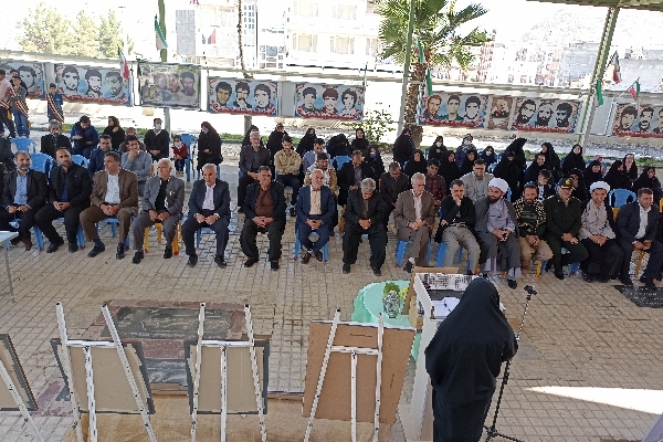 برگزاری برنامه سال نو با شهدا در شهرستان