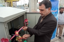 افتتاح فاز اول طرح فیبر نوری در شهرستان