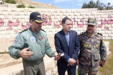 بازدید از محل برگزاری برنامه سالروز گرامیداشت شهید شیرودی درشهرستان سرپل ذهاب