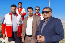 تجهیز اسکان زائران همایش بزرگ صعود سراسری به ارتفاعات بازی‌دراز به همت جمعیت هلال احمر