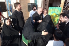 سرپل ذهاب  با حضور کاروان خدام رضوی عطر و بوی امام رضایی گرفت