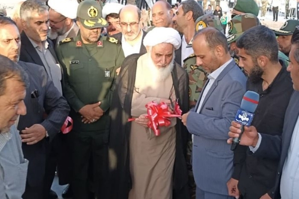 آیین افتتاح یادمان شهدای گمنام شهرستان قصرشیرین  برگزار شد