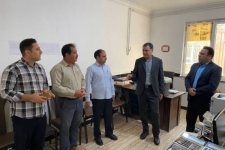 بازدید سرزده فرماندار از ادارات و  بانک ها شهرستان