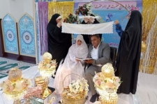 جشن سالروز ازدواج حضرت علی (ع) و حضرت فاطمه(س) برگزار شد